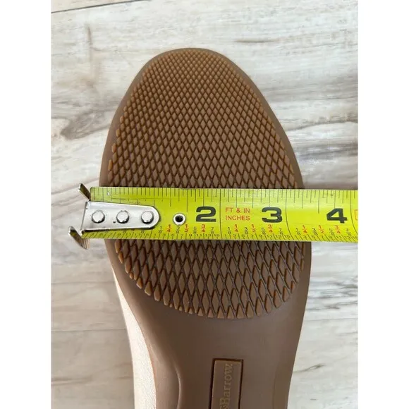 Croft &amp; Barrow Ortholite Women Beige Flats Loafers Comfort Foam Insoles Size 8MS
