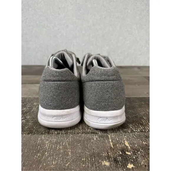 Cuater By Travis Mathew Mens 11 The Daily Knit Lace Up Golf Sneakers Gray 4MT111