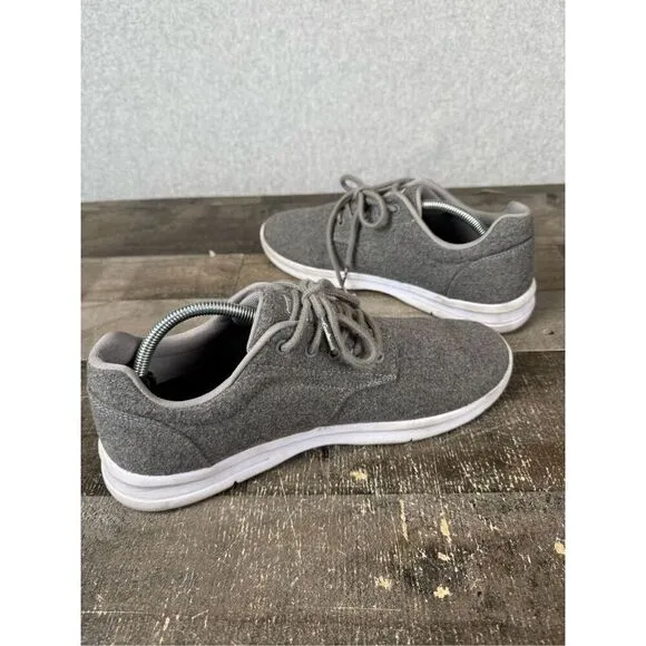 Cuater By Travis Mathew Mens 11 The Daily Knit Lace Up Golf Sneakers Gray 4MT111