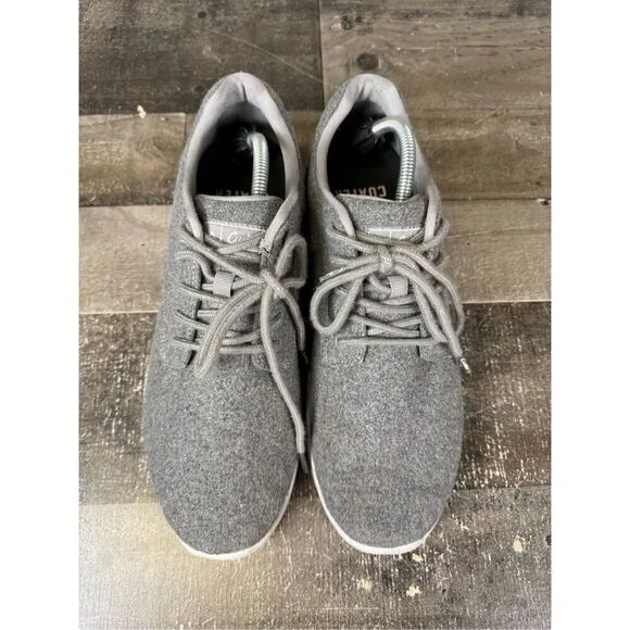Cuater By Travis Mathew Mens 11 The Daily Knit Lace Up Golf Sneakers Gray 4MT111