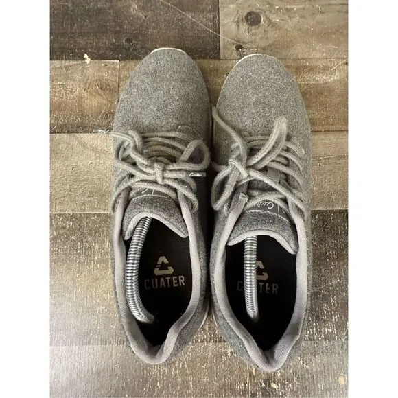 Cuater By Travis Mathew Mens 11 The Daily Knit Lace Up Golf Sneakers Gray 4MT111