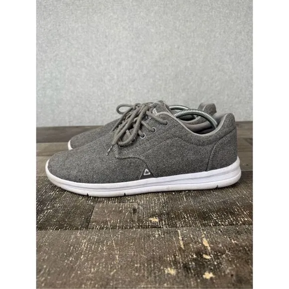 Cuater By Travis Mathew Mens 11 The Daily Knit Lace Up Golf Sneakers Gray 4MT111