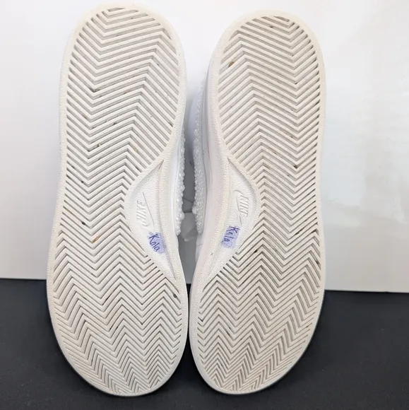 Custom Pearl Nike Court Royal 2 Mid Sneakers