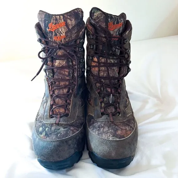 Danner High Ground Gore-Tex Mossy Oak Break-Up Country 400g Boots Hunting Sz 11