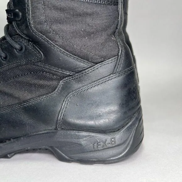 Danner Men's Size 8.5 Striker Torrent 8&quot; Black Leather Gore-Tex Waterproof Boots