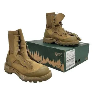 Danner MEN'S USMC Rat 8&quot; Leather Mohave Hot Vibram Military Combat Boots Sz. 6R