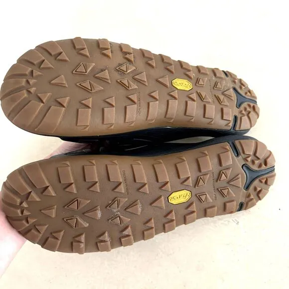 Danner Shelter Cove Slide Sandals Shoes Slip On Black Support Vibram Mens sz 11