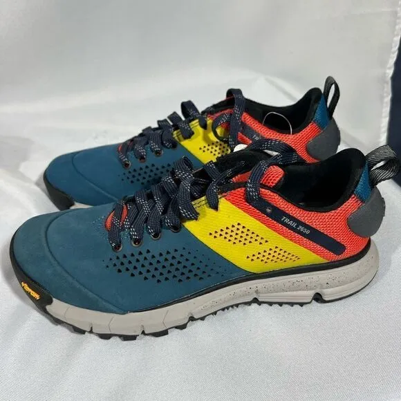 DANNER FP MOVEMENT TRAIL 2650 SNEAKERS IN LAGOON AND CANDY APPLE NWT