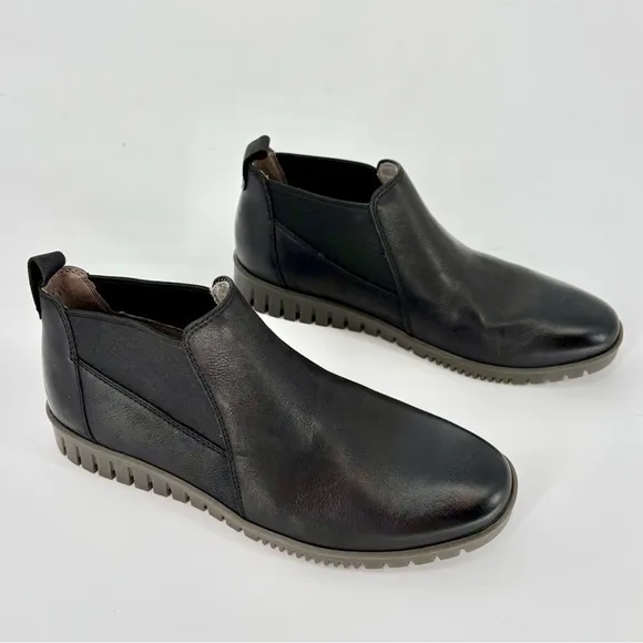 Dansko LOUISA Ankle Boots Black Burnished Calf