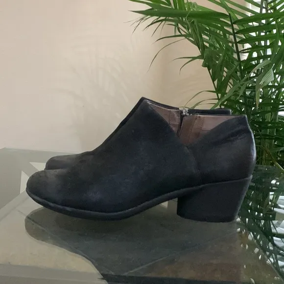 DANSKO Raina Bootie Black Burnished Shootie Boots