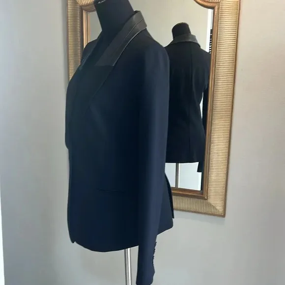 David Lerner Black Blazer Sz S