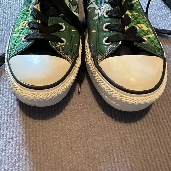 DC Comics &quot;Killer Croc&quot; Converse Chuck Taylor All Star Shoes Size Men's 8 Rare