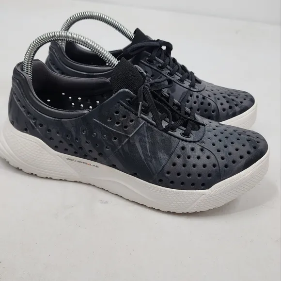 Deckers X Lab X-SCAPE Baja Black White Land Water Sneakers M9.5 W11