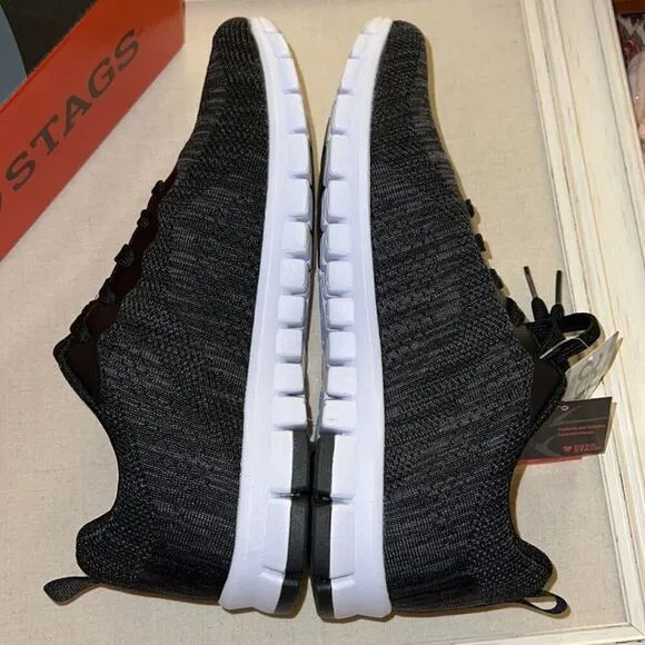 Deer Stags No Sox Haskell Knit Lace Up Sneakers 10 M NIB