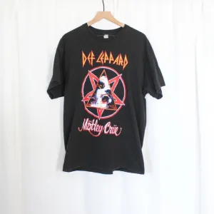 Def Leppard Motley Crue The Stadium Tour Tee 2022 Extra Large
