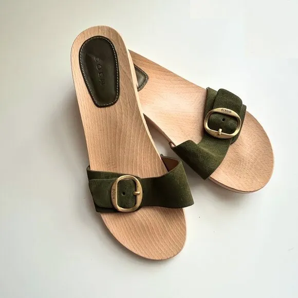 Dôen Mercata Sandals in Olive