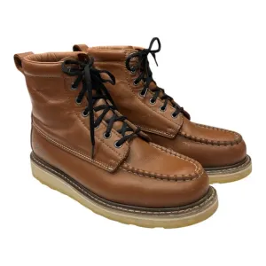 DIEHARD 6&quot; Leather Slip Resistant Durability Breathable Soft Toe Work Boots 10EE