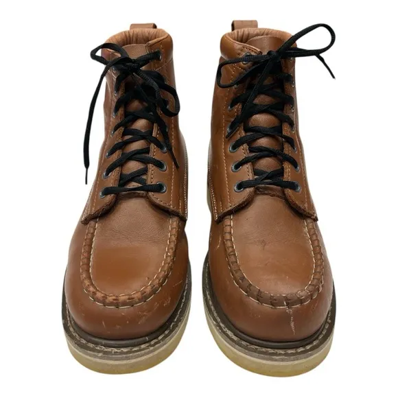 DIEHARD 6&quot; Leather Slip Resistant Durability Breathable Soft Toe Work Boots 10EE