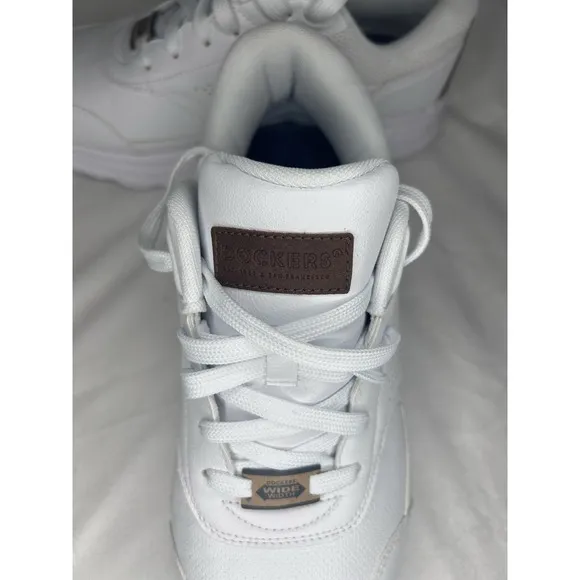 DOCKERS MEN'S SIZE 9.5 WIDE WIDTH SNEAKER WHITE ENDURANCE COMFORT FLEX‎ NWT