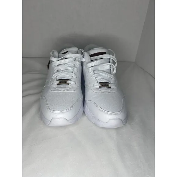 DOCKERS MEN'S SIZE 9.5 WIDE WIDTH SNEAKER WHITE ENDURANCE COMFORT FLEX‎ NWT