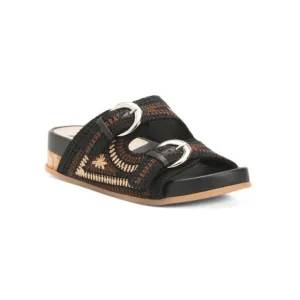 DOLCE VITA Black Ralli Buckle Sandals