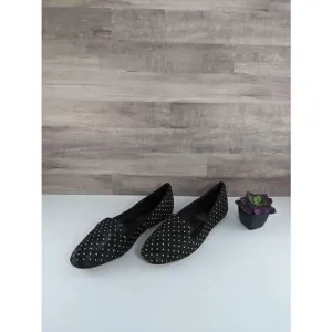 Dolce Vita Brannon Loafer Flats Black Spotted