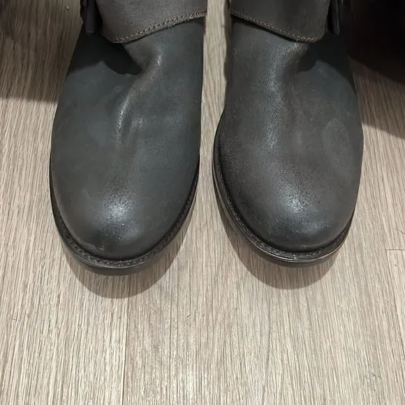 Dolce Vita Lucianna Leather Pull On Riding Boots