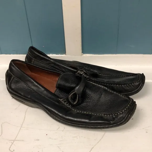 Donald J Pliner ELEO Italy Driving Moc‎ Loafers Casual Stitched Men's US Sz 9 M