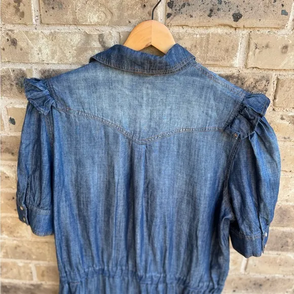 Double D Ranch Punchy Dress - Denim Size XL