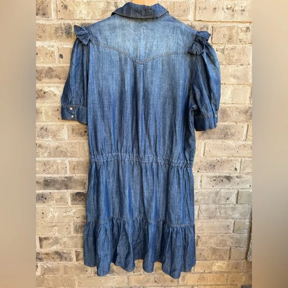 Double D Ranch Punchy Dress - Denim Size XL