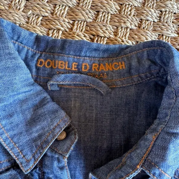 Double D Ranch Punchy Dress - Denim Size XL
