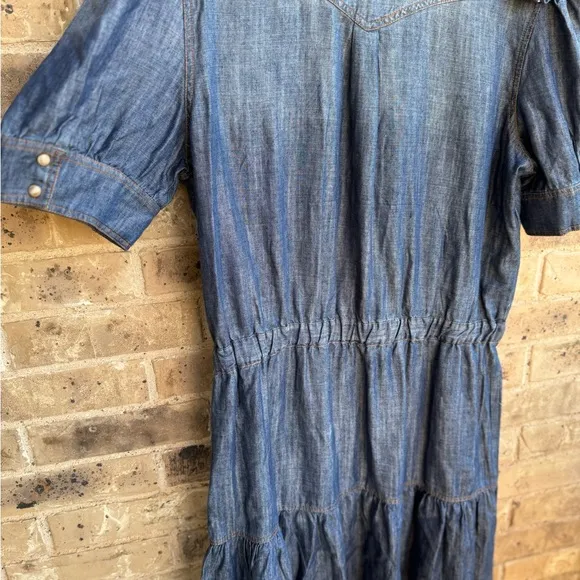 Double D Ranch Punchy Dress - Denim Size XL