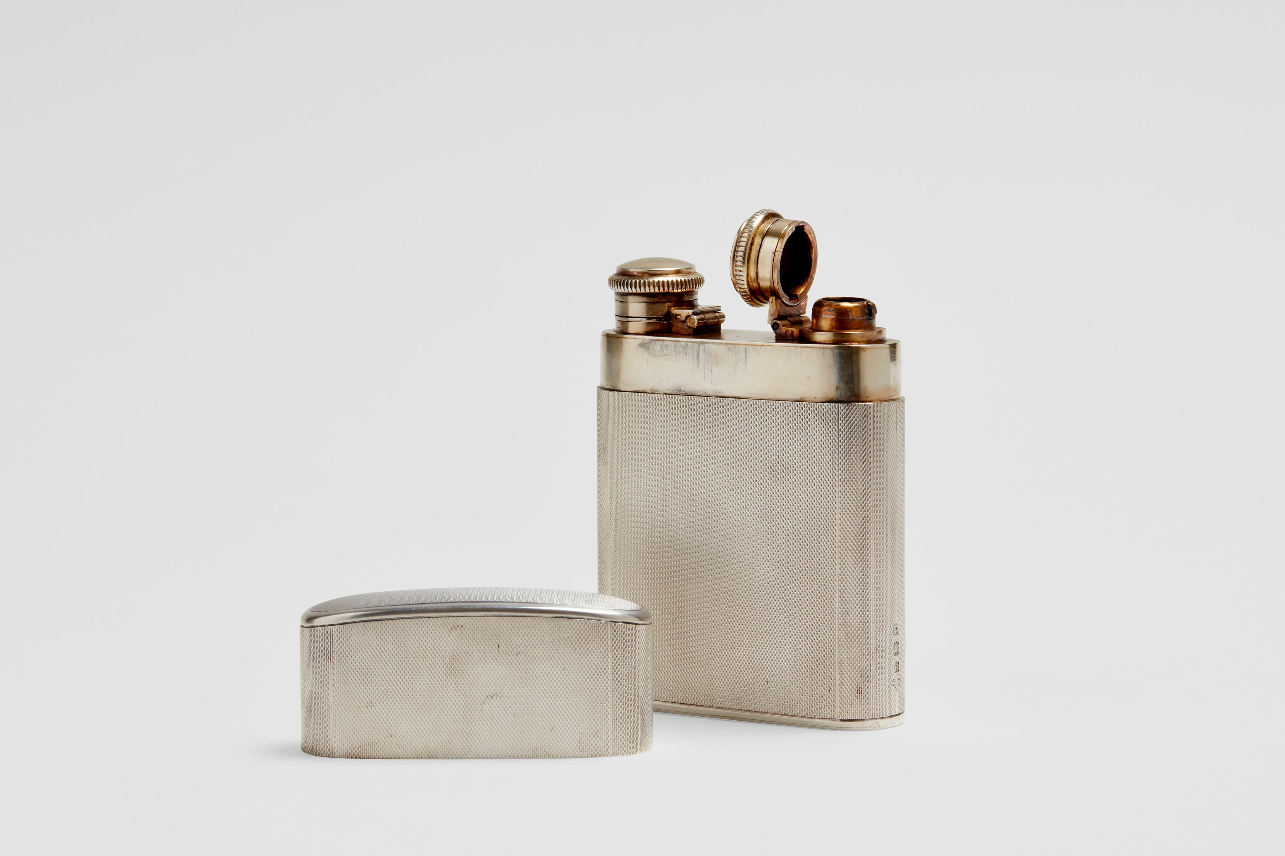 Double Drinking Flask with Removable Cup