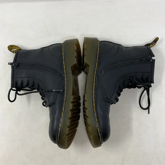 Dr. Marten’s 1460 J Black Leather Zippered Boots