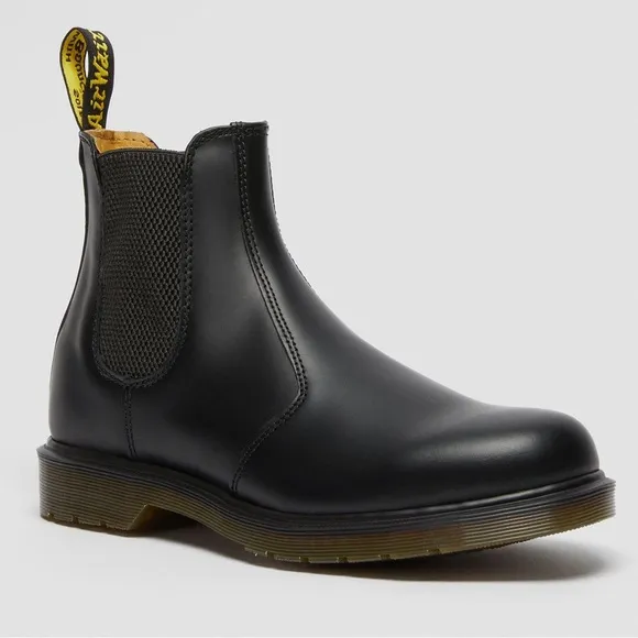 Dr. Martens - 2976 Nappa Chelsea Black Leather Boots - size 9