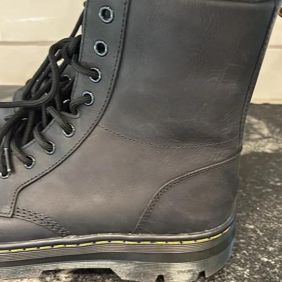 Dr. Martens Combs Leather Casual Black Boots Men's size 11 NEW