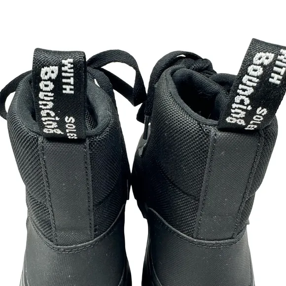 Dr. Martens Combs W Women's Black Utility Combat Boot Size 6