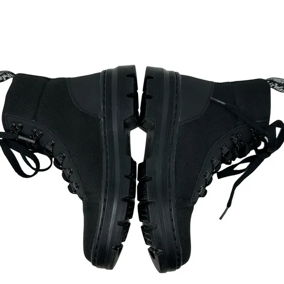 Dr. Martens Combs W Women's Black Utility Combat Boot Size 6