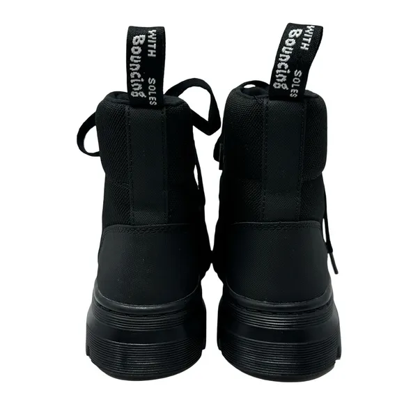 Dr. Martens Combs W Women's Black Utility Combat Boot Size 6