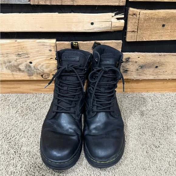Dr. Martens IOWA WP Black Mens Boots - Size 10