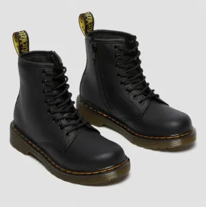 Dr. Martens Junior 1460 Softy T Leather Lace Up Booths (Youth Sz 4)