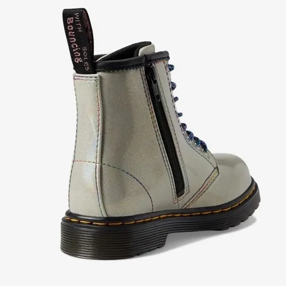 DR. MARTENS l  Lace Up  1460 Glitter Metalic Boot Men’s 4 Women’s 5