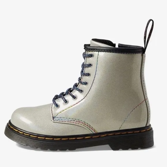 DR. MARTENS l  Lace Up  1460 Glitter Metalic Boot Men’s 4 Women’s 5