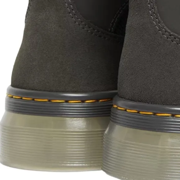 Dr. Martens Mens Combs Tech Iced Gunmetal Soho Boots Size 8