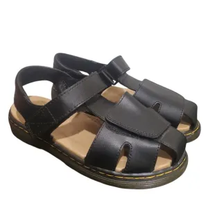 Dr. Martens Moby II Junior Black Sandals Leather Size US L Youth 5