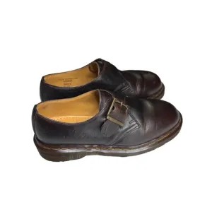 Dr Martens monk strap made in England vintage Slip-On leather loafers W8 2039
