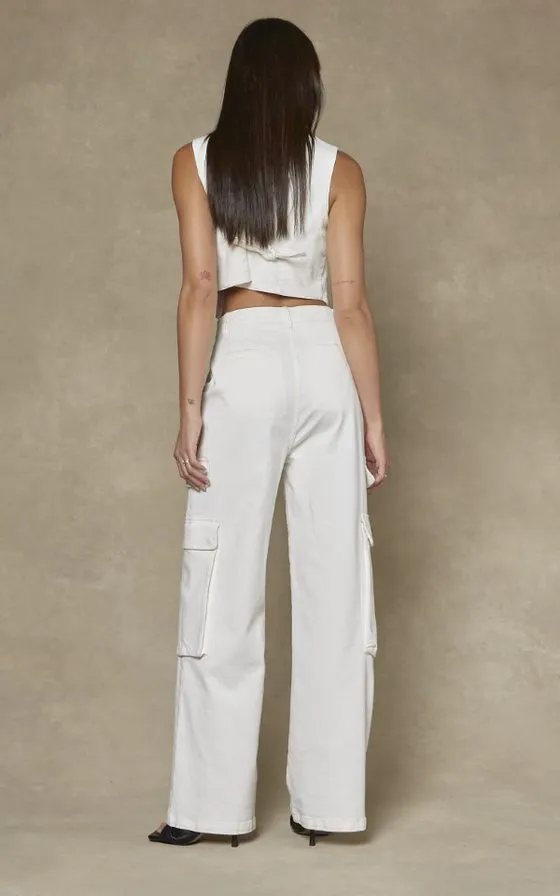 DRICOPER CARGO WIDE LEG PANTS