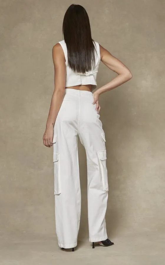 DRICOPER CARGO WIDE LEG PANTS