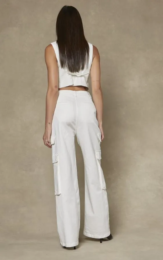 DRICOPER CARGO WIDE LEG PANTS