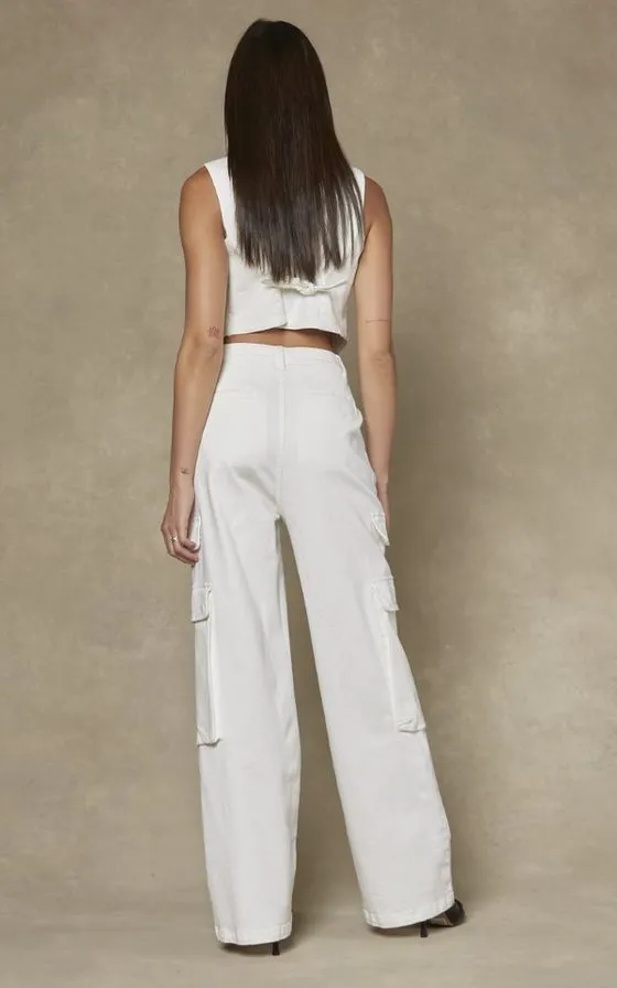 DRICOPER CARGO WIDE LEG PANTS